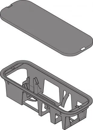 Z10NG000 SERVO-DRIVE, крепление блока питания, монтаж ко дну