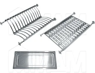 INOX 430 L=660 Посудосушитель нерж. 700 мм