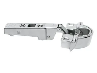 71B950A Петля CLIP top BLUMOTION для алюминиевых рамок под саморезы, накладная, откр. 95°