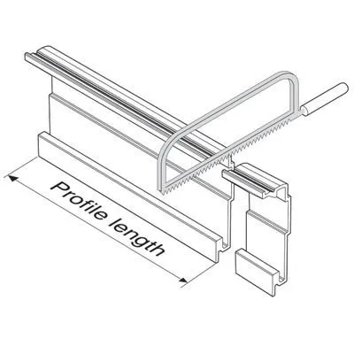 Z10T1143B SERVO-DRIVE, горизонтальный несущий профиль 1143мм