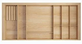 Лоток TETRIS V1 с держ. ножей в ящик Blum LEGRABOX дуб в базу 1200