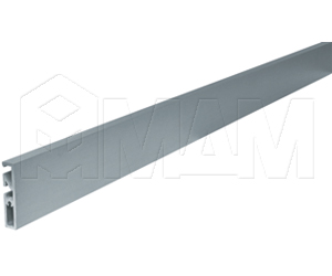 RIBBON.900.AL Рейлинг 900 мм, узкий, алюминий матовый