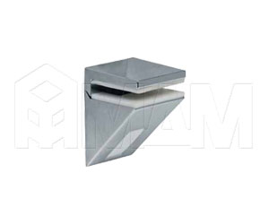 1 62200 80 KB-1 KALABRONE MINI Менсолодержатель для стеклянных полок 5 - 10 мм, хром