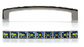 WMN.550.128.KRE2 Ручка металлическая с кристаллами Swarovski