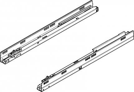 578.3001B Направляющая TANDEMBOX BLUMOTION 300 мм. 30 кг, комплект.