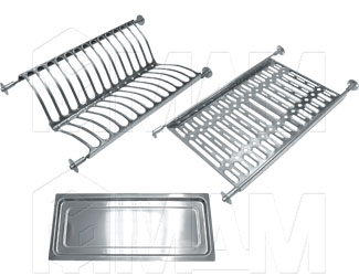 INOX 430 L=660 Посудосушитель нерж. 700 мм