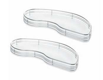 FLY45SXM2C Выдвижные поворотные полки для механизма VIBO Fly moon L=826, левые