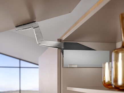 Подъемный механизм AVENTOS HS top с амортизатором BLUMOTION