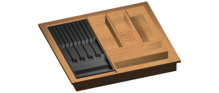 Лоток TETRIS V4 в ящик Blum LEGRABOX дуб в базу 600