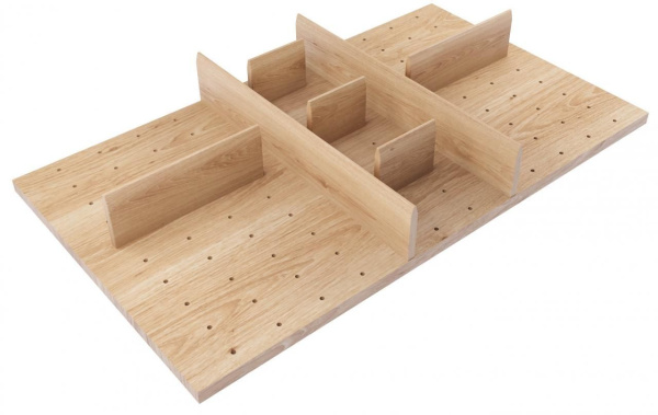 Лоток TETRIS V6 в высокий ящик Blum LEGRABOX дуб в базу 600