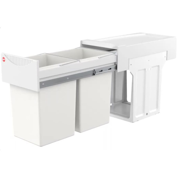 3666001 Выдвижная система сортировки 30 л., сталь / пластик