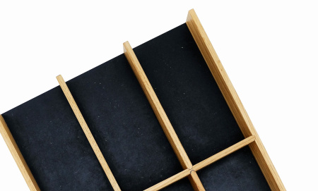 BLACKWOOD Лоток тройной 300 мм для столовых приборов