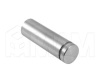 RH19X55SN Крепление зеркала/стекла к стене с выносом 55 мм, D19, никель сат.