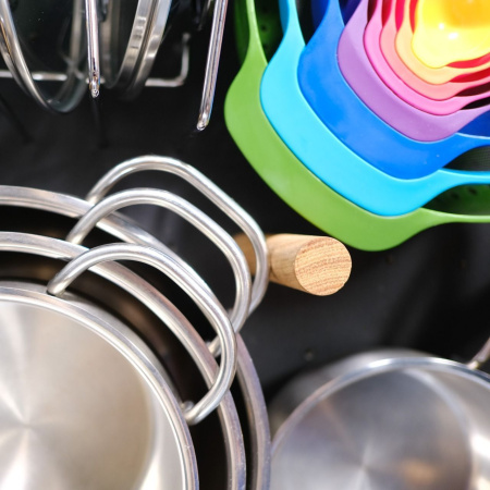 Набор из 4-х цилиндрических деревянных держателей (4 шт)