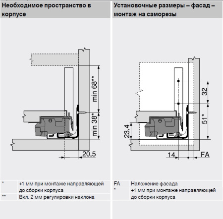 LEGRABOX M, серый орион