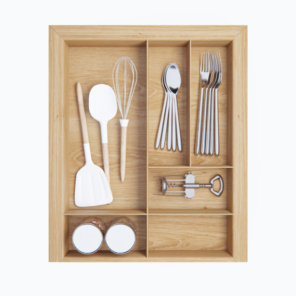 Лоток TETRIS V2 в ящик Blum TANDEMBOX дуб в базу 450