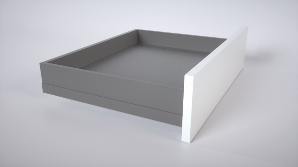 Стандартный ящик H90 мм. c плавным закрыванием, графит