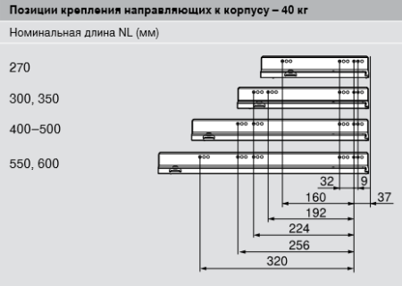LEGRABOX C, серый орион