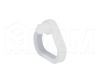 BR01 Фиксатор полки, белый