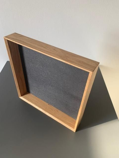 Ящик BAR 400х400 дуб/черный