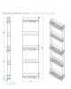ELQGM155SXPRPC Выдвижная колонна VIBO 150 мм, левая
