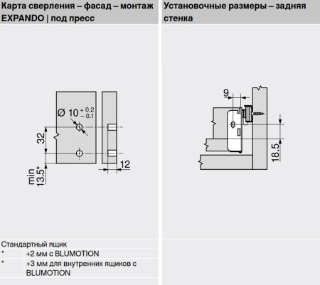 Выдвижной ящик METABOX N, серый