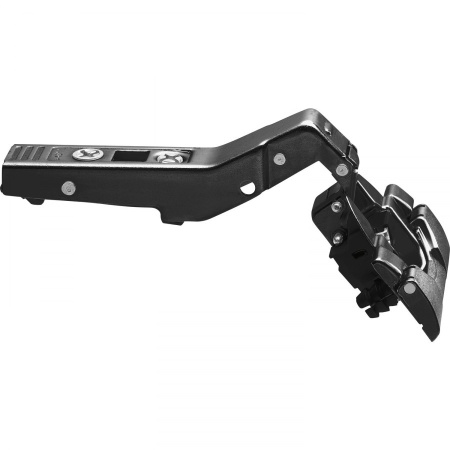 79B3598 Угловая петля черный оникс CLIP top BLUMOTION INSERTA +45° II накладная (откр. 110°)