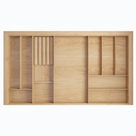 Лоток TETRIS V2 с держ. ножей в ящик Blum LEGRABOX дуб в базу 900