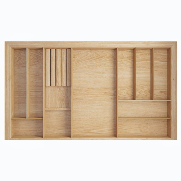 Лоток TETRIS V2 с держ. ножей в ящик Blum LEGRABOX дуб в базу 900