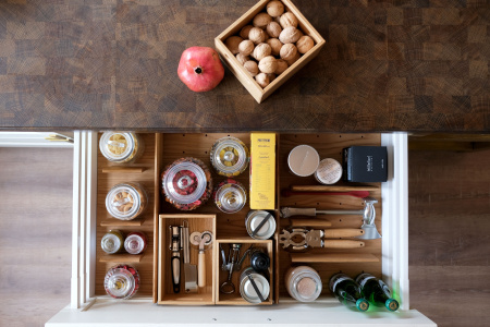 Лоток TETRIS V3 в высокий ящик Blum LEGRABOX дуб в базу 600