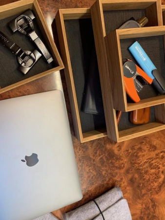 Ящик BAR 400х200 дуб/черный