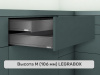 Внутренний LEGRABOX M, серый орион