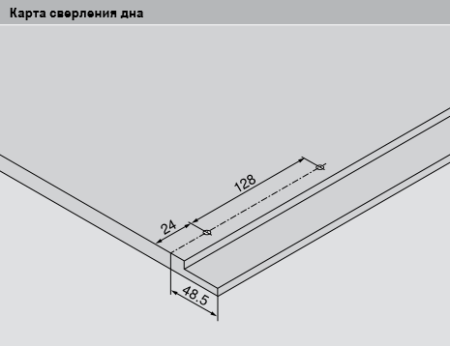 LEGRABOX pure. Стандартный ящик – высота “M”