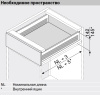 Выдвижной ящик METABOX K, серый