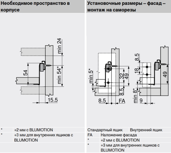 Выдвижной ящик METABOX N, серый