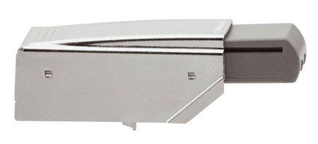973A0600 BLUMOTION на 1/2накл. петлю CLIP top 107, 110, 120°, CLIP 100°, пр. дв., ал. р.