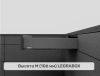 LEGRABOX M, серый орион