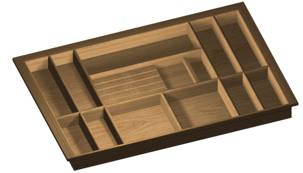 Лоток TETRIS V2 в ящик Blum TANDEMBOX дуб в базу 800