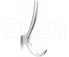WP3004 VERSA Крючок двухрожковый хром