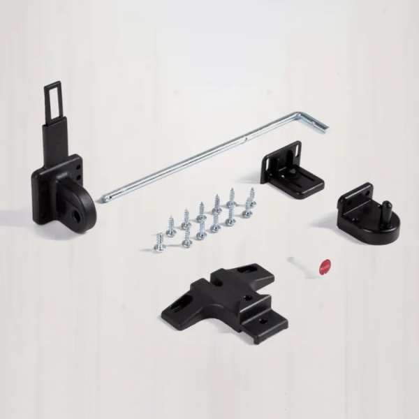 3418-90 Мусорное ведро навесное 18 л., нерж.сталь / пластик