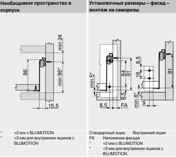 Выдвижной ящик METABOX M, серый