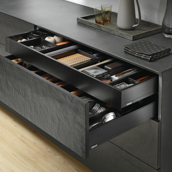 LEGRABOX pure. Стандартный внутренний ящик – высота “M”