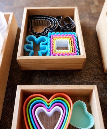 Лоток TETRIS 150х235х55 в стандартный ящик дуб