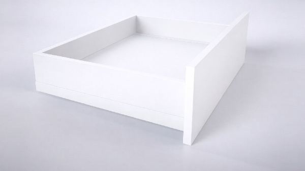 Стандартный ящик H120 мм c плавным закрыванием, белый