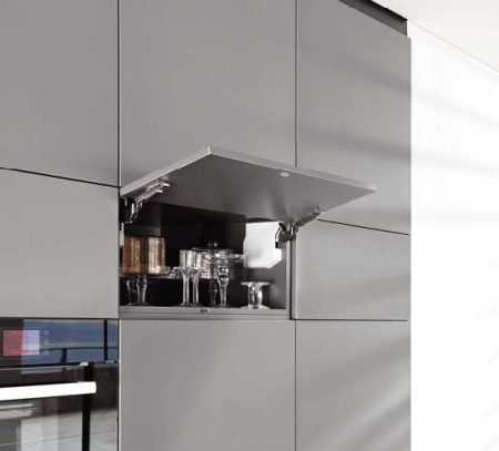 Подъемный механизм AVENTOS HK-S с амортизатором BLUMOTION