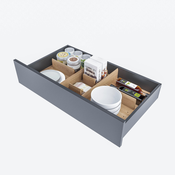 Лоток TETRIS V4 в высокий ящик Blum LEGRABOX дуб в базу 1200