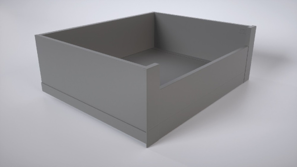 Внутренний ящик H180 мм c плавным закрыванием, графит