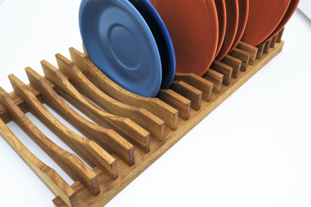 Держатель TETRIS для 18 тарелок дуб