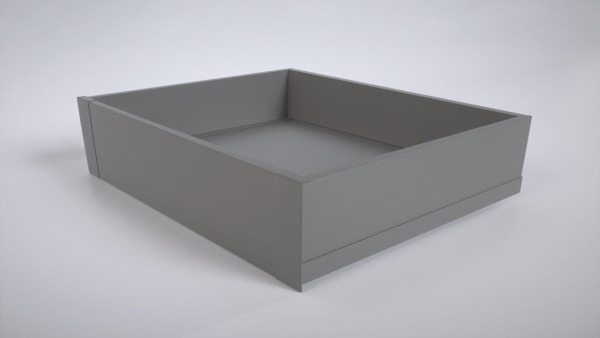 Внутренний ящик H120 мм c плавным закрыванием, графит