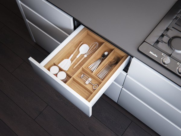 Лоток TETRIS V2 в ящик Blum LEGRABOX дуб в базу 450